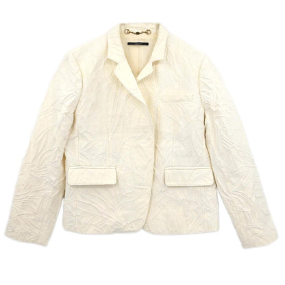 Gucci 2012 Single Breasted Jacket White #40