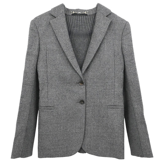Gucci 2010 Single Breasted Jacket Gray #38