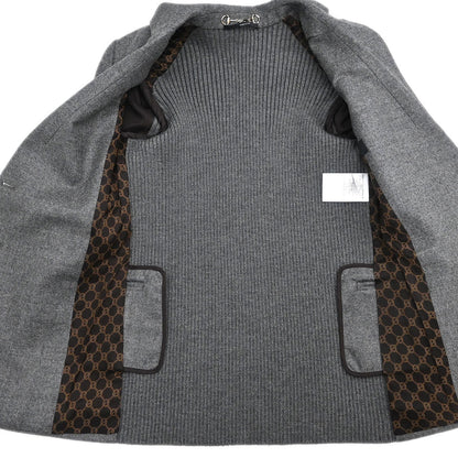 Gucci 2010 Single Breasted Jacket Gray #38