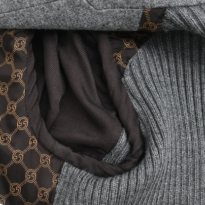 Gucci 2010 Single Breasted Jacket Gray #38