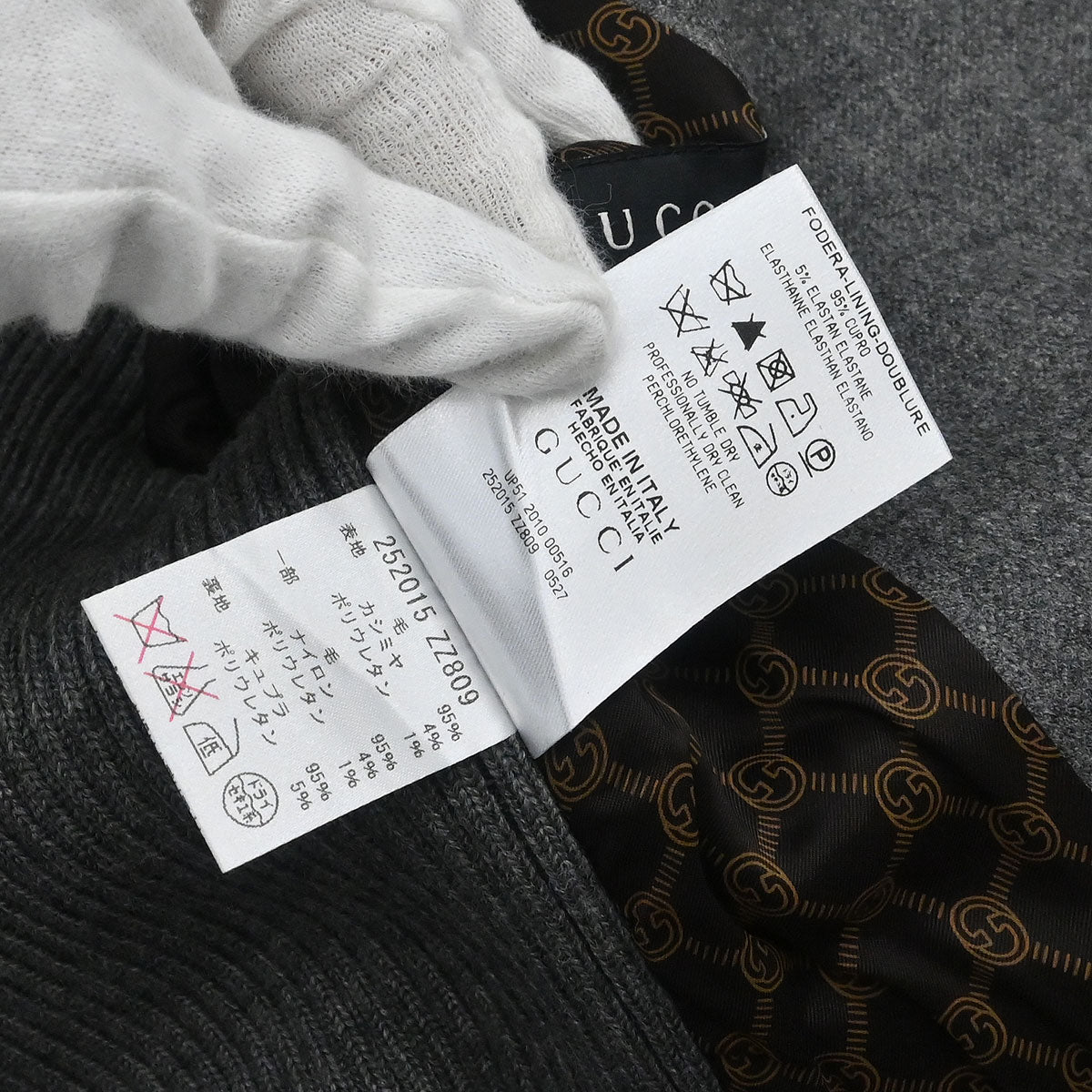 Gucci 2010 Single Breasted Jacket Gray #38