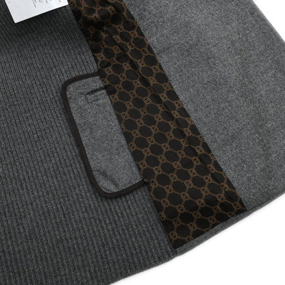 Gucci 2010 Single Breasted Jacket Gray #38