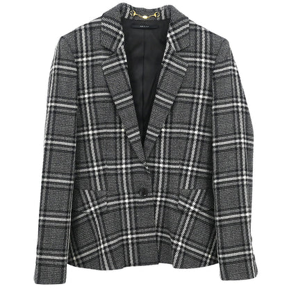 Gucci 2013 Single Breasted Jacket Gray #36