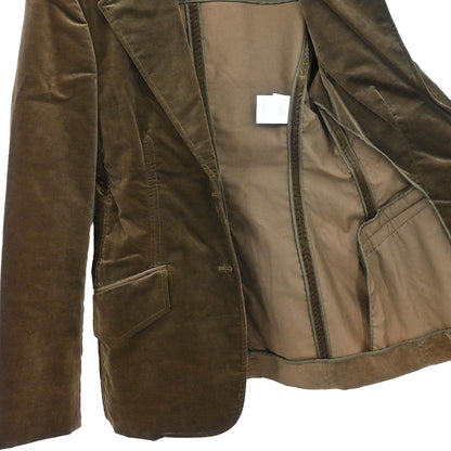 Gucci 2003 Single Breasted Jacket Brown #40