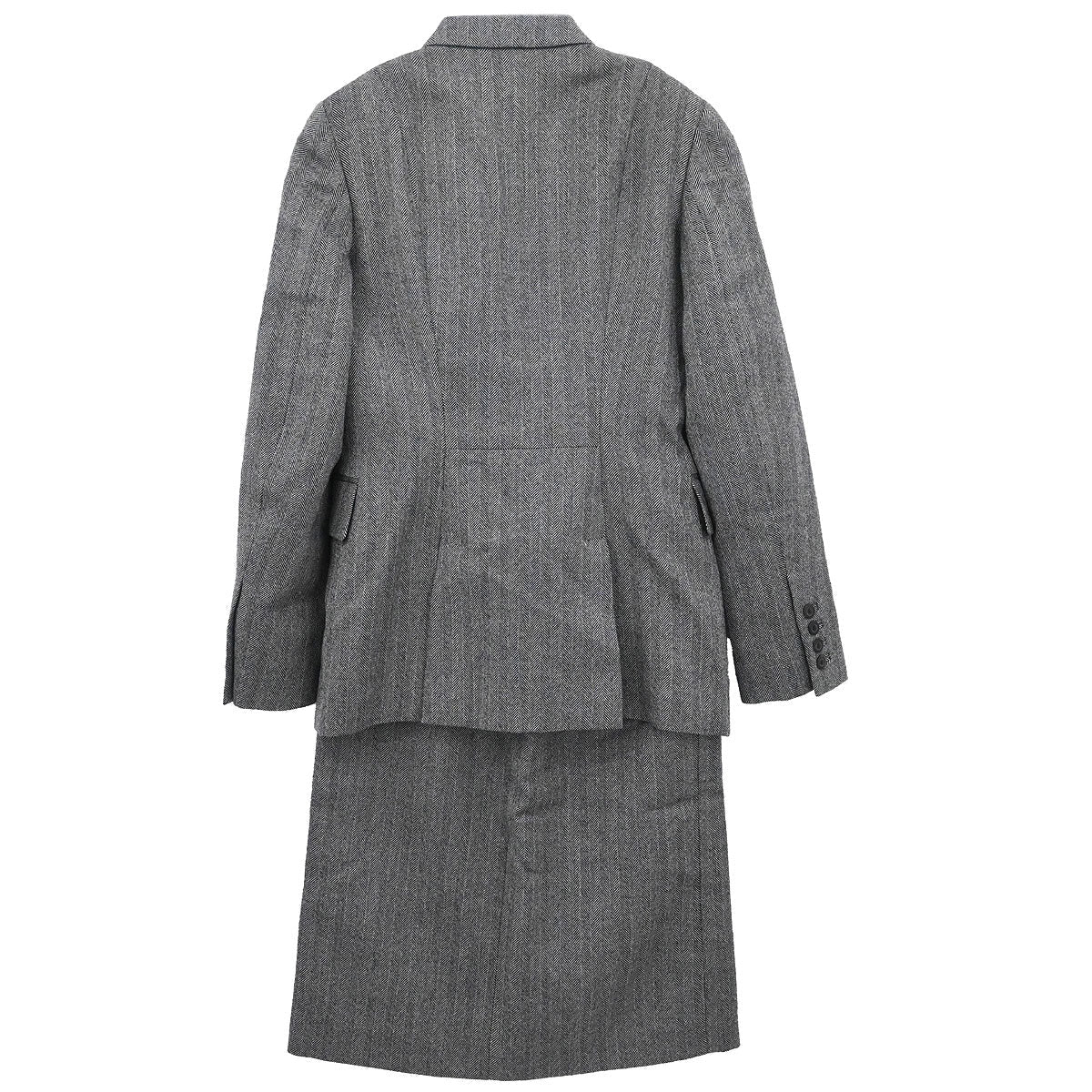 Gucci 2000 Setup Suit Jacket Skirt Gray #42
