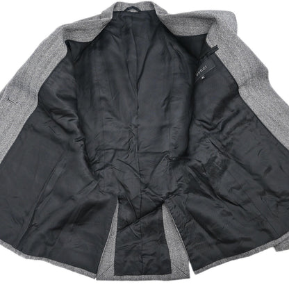 Gucci 2000 Setup Suit Jacket Skirt Gray #42