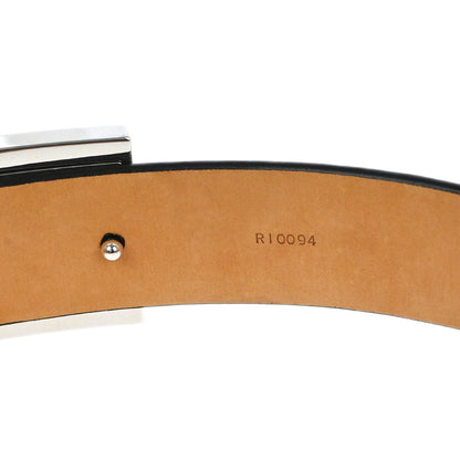 Louis Vuitton Black Ceinture Belt LV Stamp M6896S #100/40