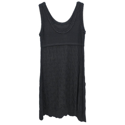 Chanel 2010 Setup Cardigan Dress Black #42