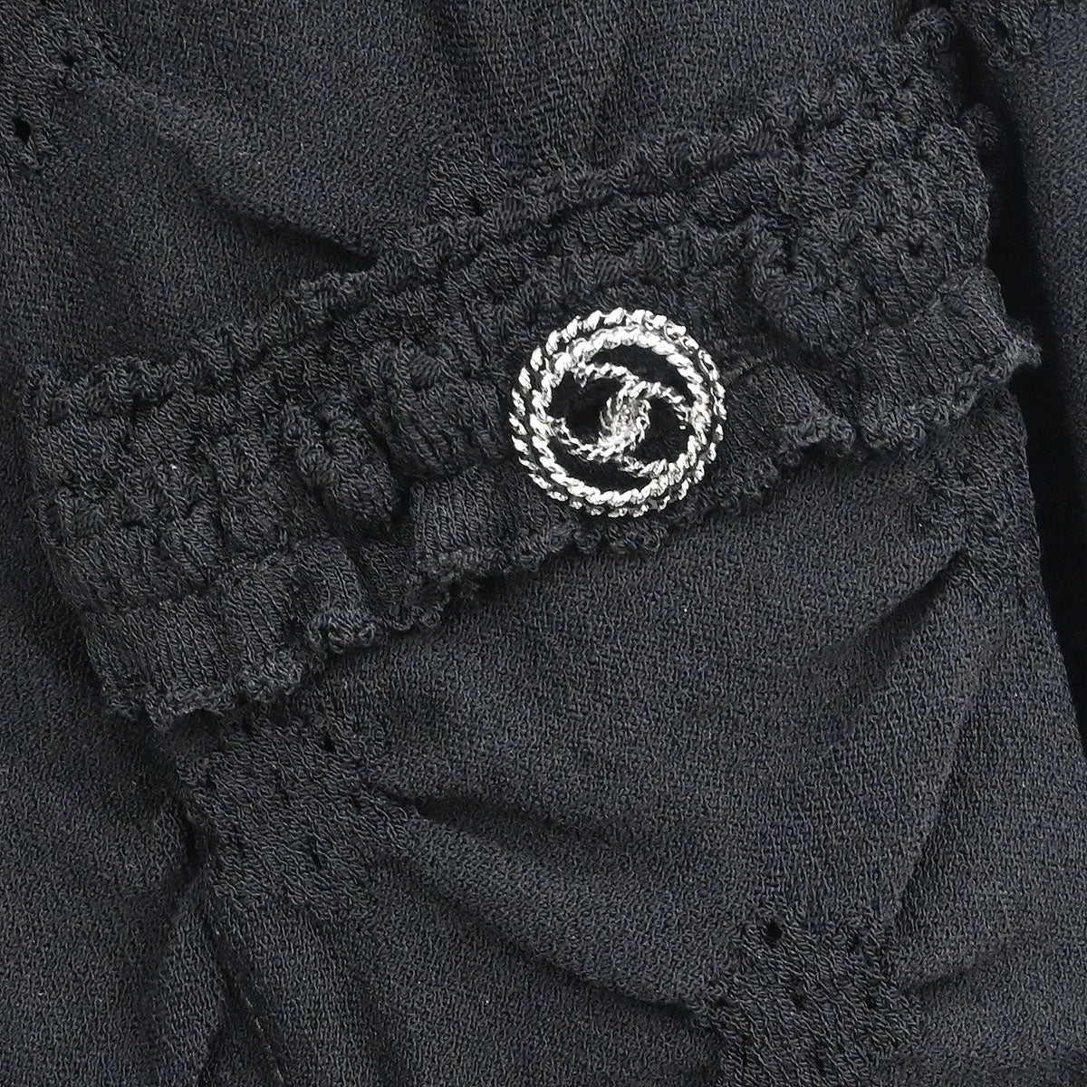 Chanel 2010 Setup Cardigan Dress Black #42