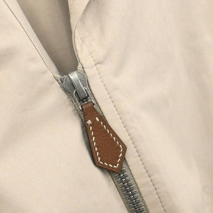 Hermes Zip Up Jacket Beige #38