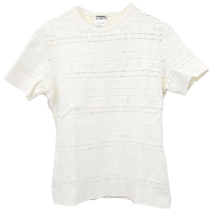 Chanel 1997 Top T-shirt White #44