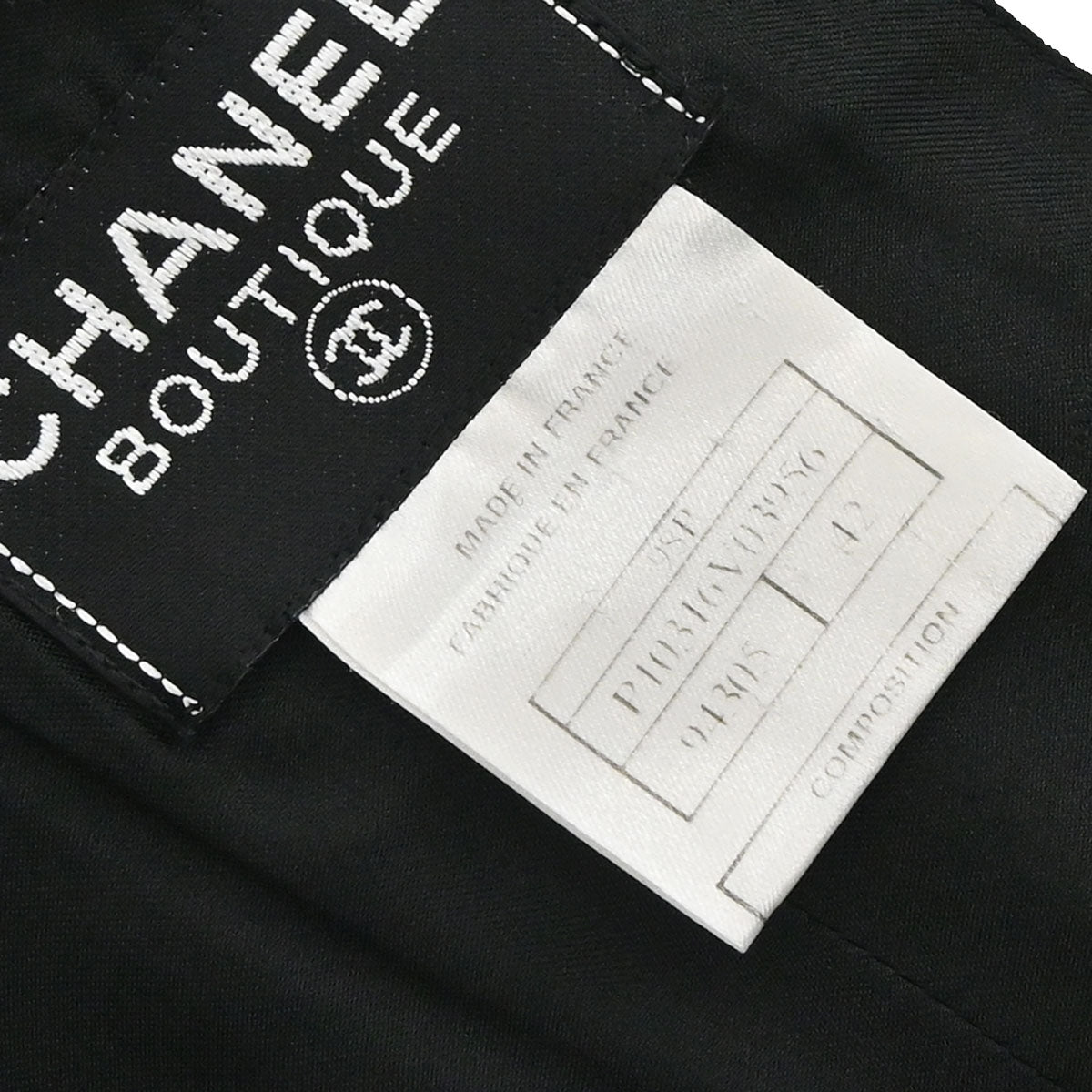 Chanel 1998 Sleeveless Dress Black #42