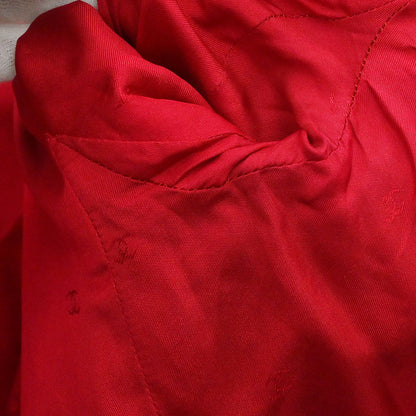 Chanel Single Breasted Jacket Tweed Red #40