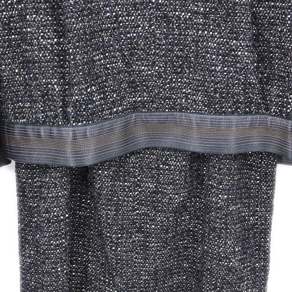 Chanel 2004 Setup Suit Jacket Dress Tweed Black #40