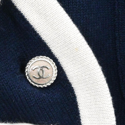 Chanel 2018 Cardigan Navy #36