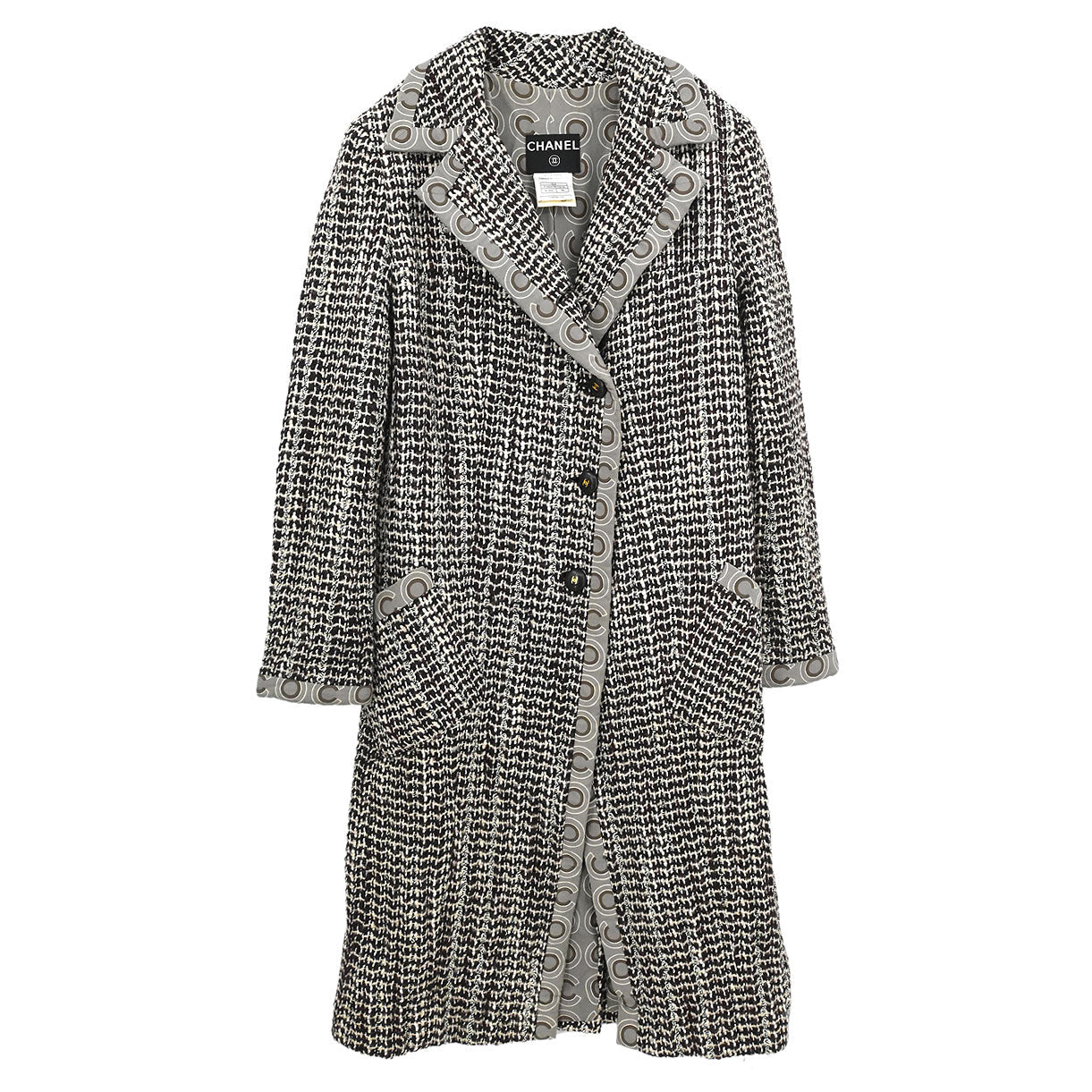 Chanel 2001 Coat Brown #38