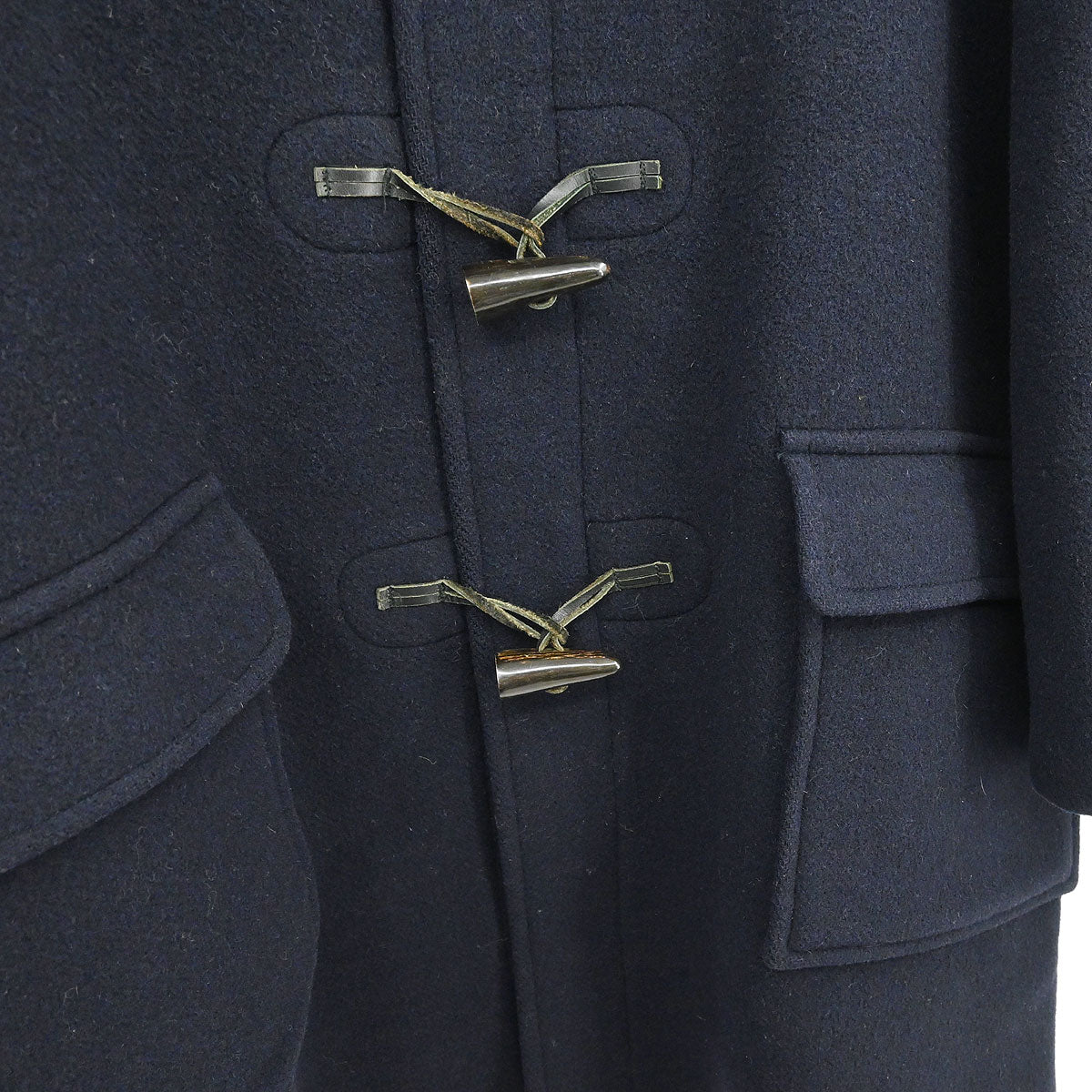 Burberrys Duffel Coat Navy