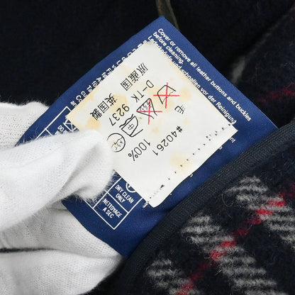 Burberrys Duffel Coat Navy