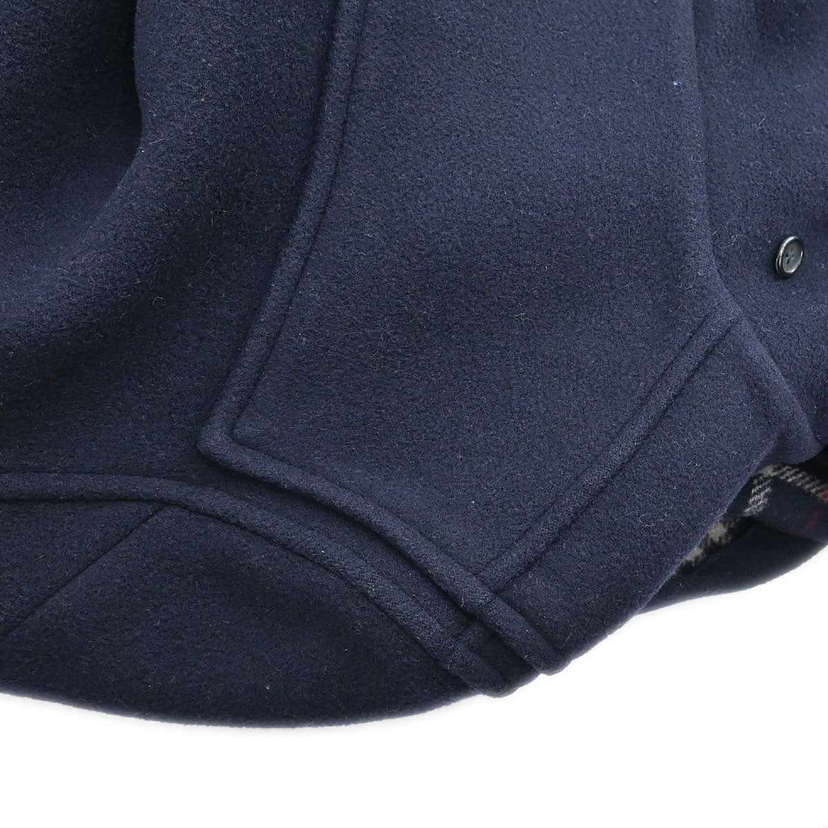 Burberrys Duffel Coat Navy