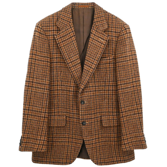 Burberrys Single Breasted Jacket Brown
