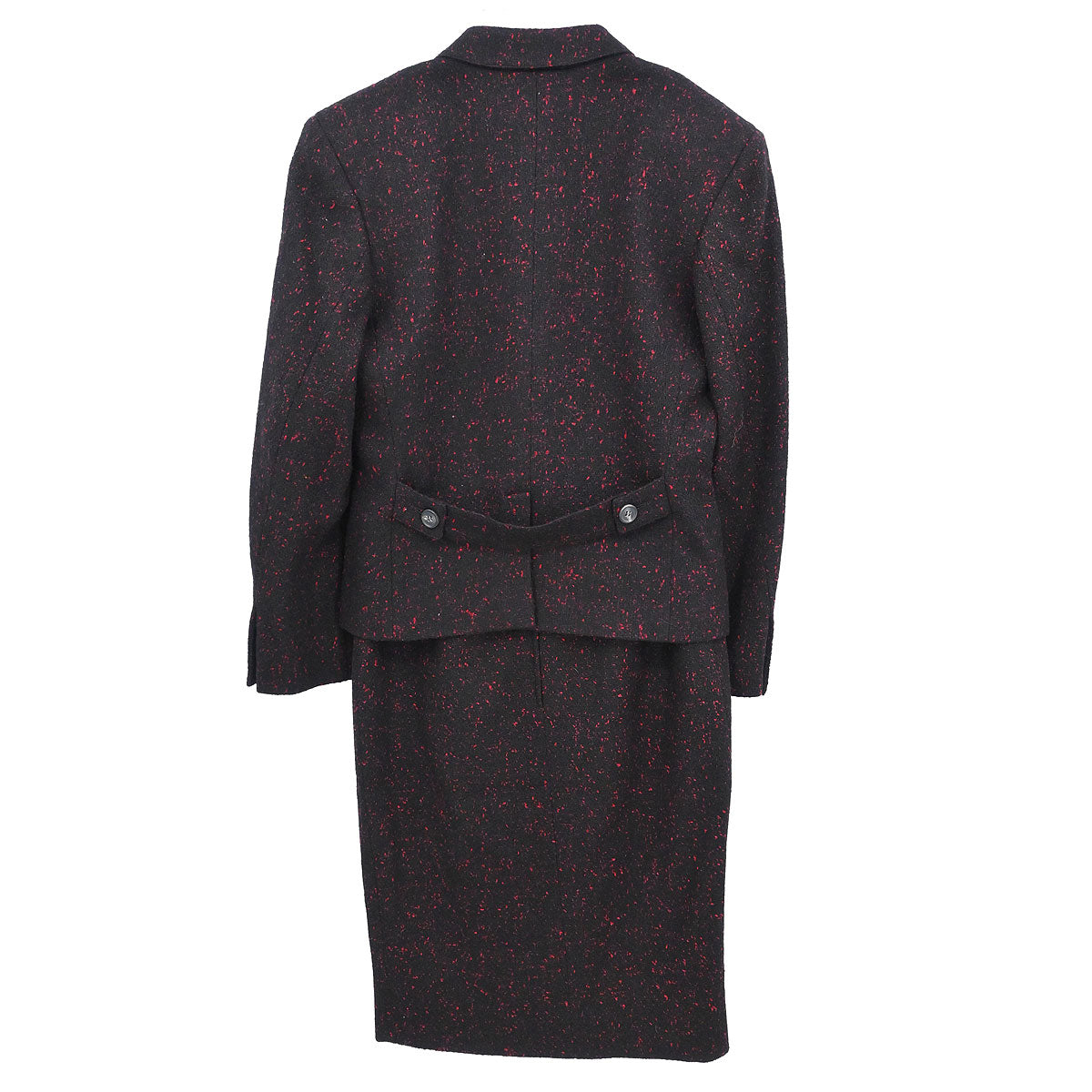 Salvatore Ferragamo Setup Suit Jacket Skirt Black #40