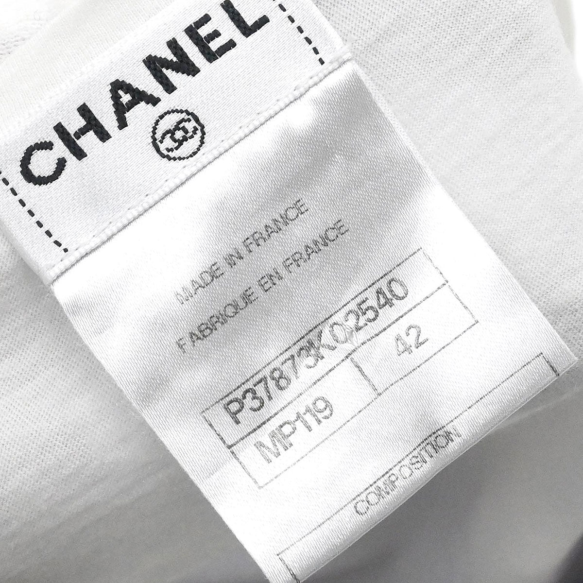 Chanel 2010 T-shirt Top Purple #42