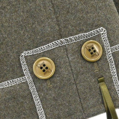 Christian Dior 2006 Single Breasted Jacket Khaki #38