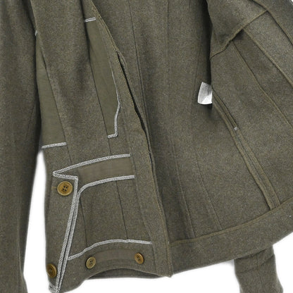 Christian Dior 2006 Single Breasted Jacket Khaki #38
