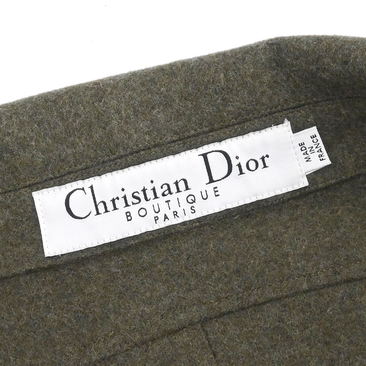 Christian Dior 2006 Single Breasted Jacket Khaki #38