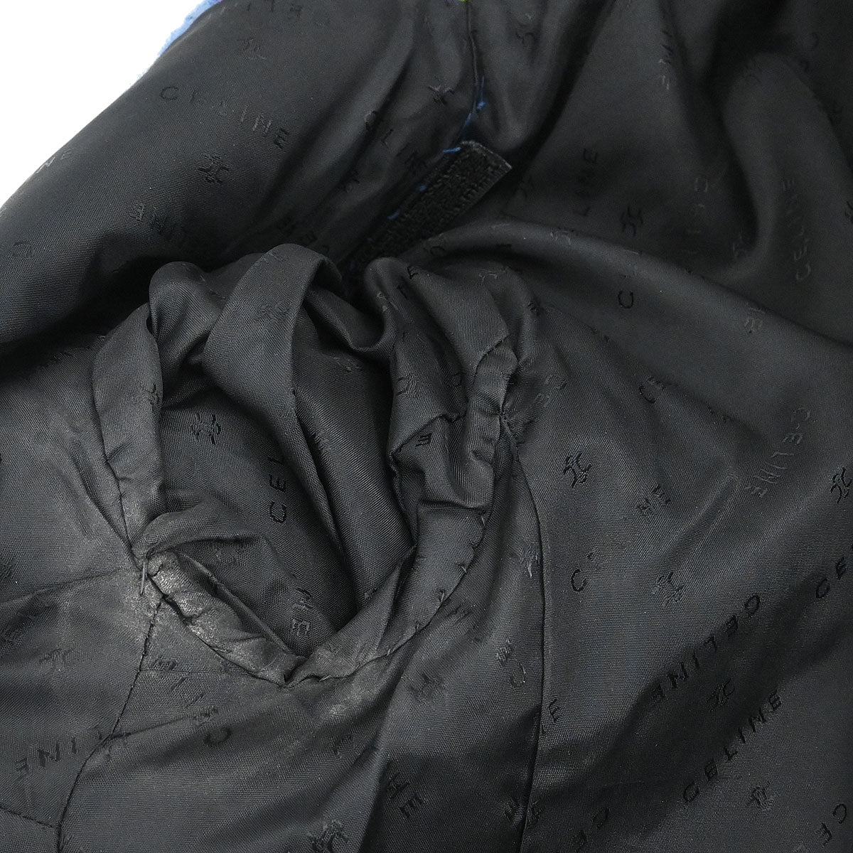 Celine Setup Suit Jacket Skirt Blue #38