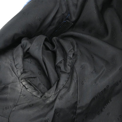 Celine Setup Suit Jacket Skirt Blue #38