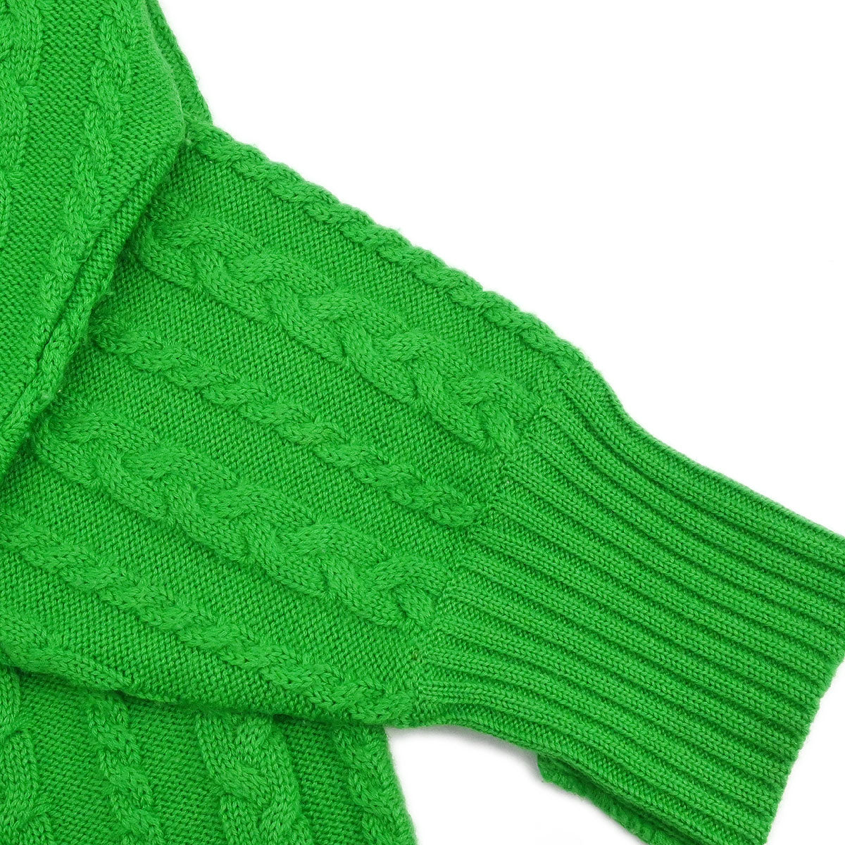 Celine Set Cardigan Shawl Green #40