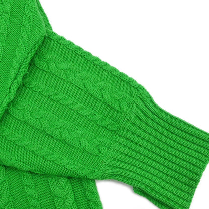 Celine Set Cardigan Shawl Green #40