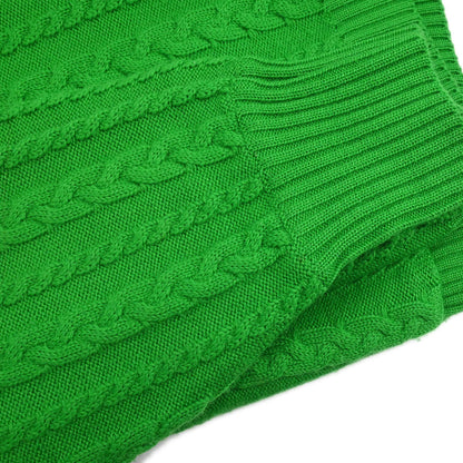 Celine Set Cardigan Shawl Green #40