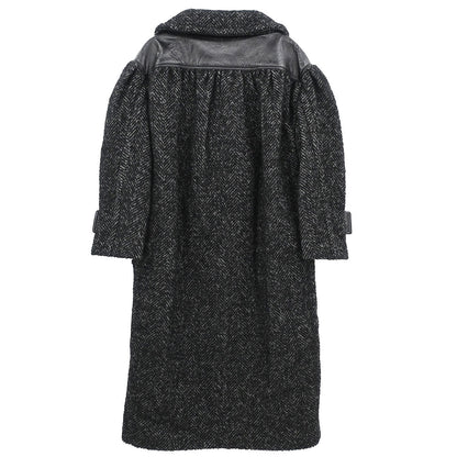 Miu Miu 2018 Double Breasted Coat Black #36