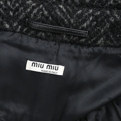 Miu Miu 2018 Double Breasted Coat Black #36