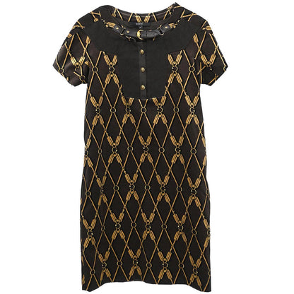 Gucci 2008 Short Sleeve Dress Brown #38