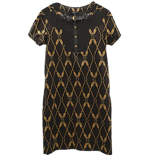 Gucci 2008 Short Sleeve Dress Brown #38