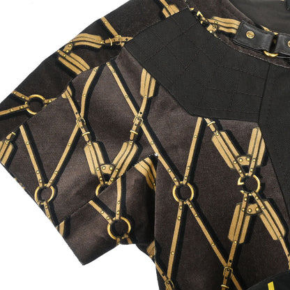 Gucci 2008 Short Sleeve Dress Brown #38