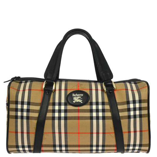 Burberrys Beige House Check Handbag