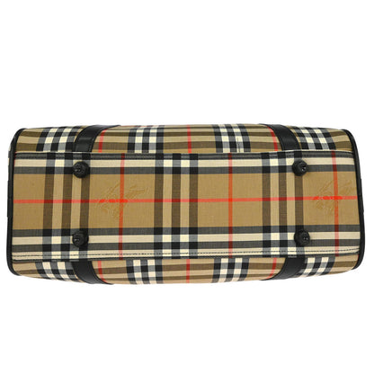 Burberrys Beige House Check Handbag