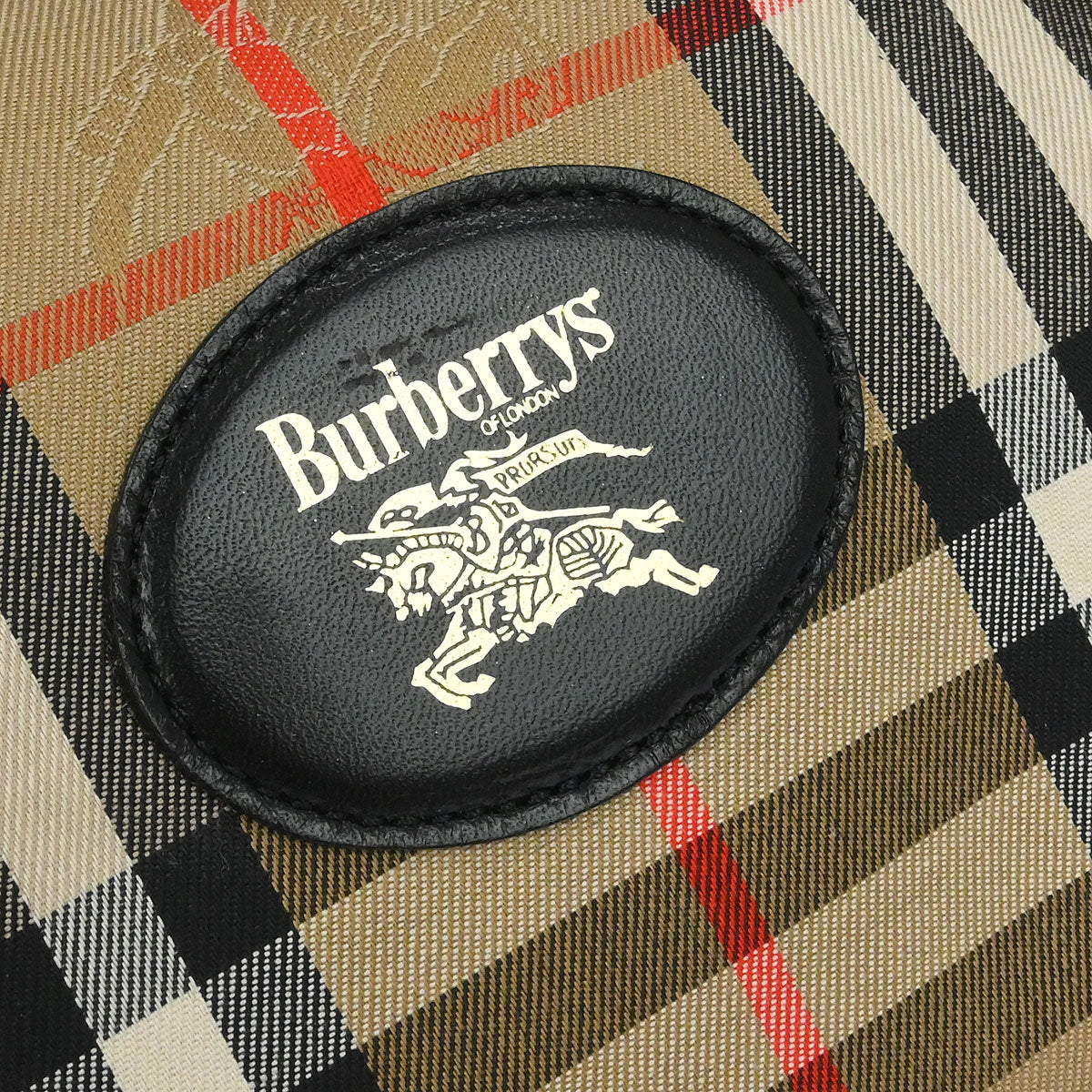 Burberrys Beige House Check Handbag