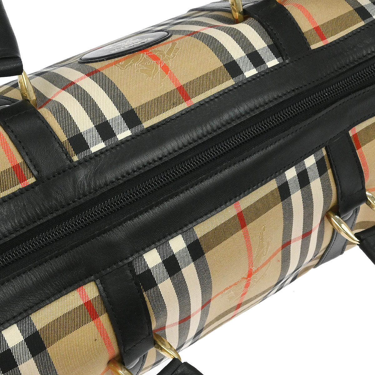 Burberrys Beige House Check Handbag