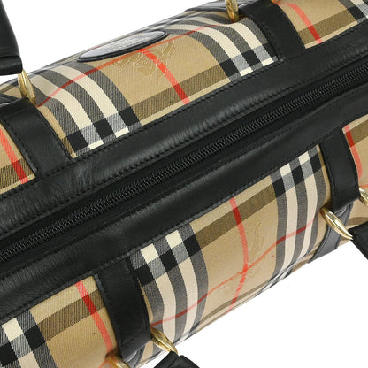 Burberrys Beige House Check Handbag