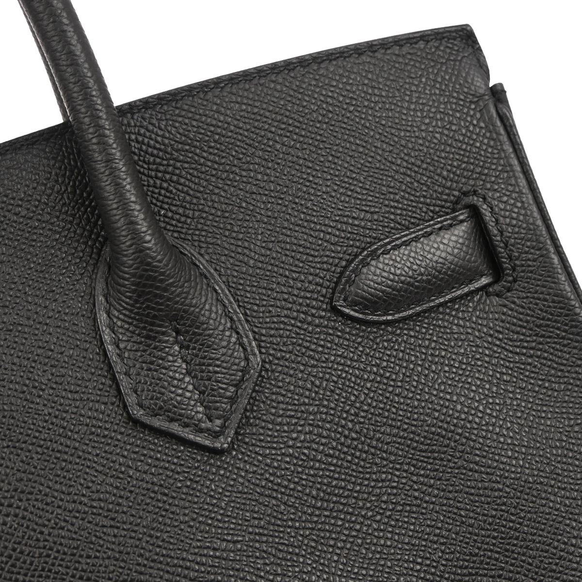 Hermes Black Epsom Birkin 30 Handbag