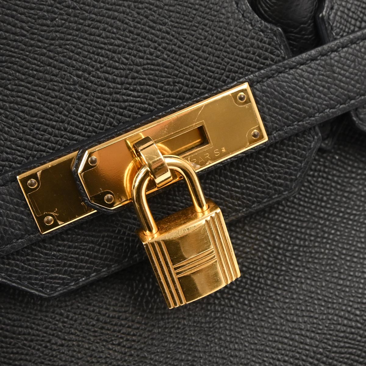 Hermes Black Epsom Birkin 30 Handbag