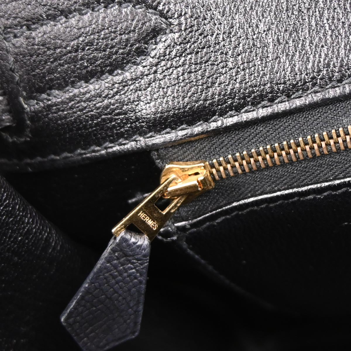 Hermes Black Epsom Birkin 30 Handbag