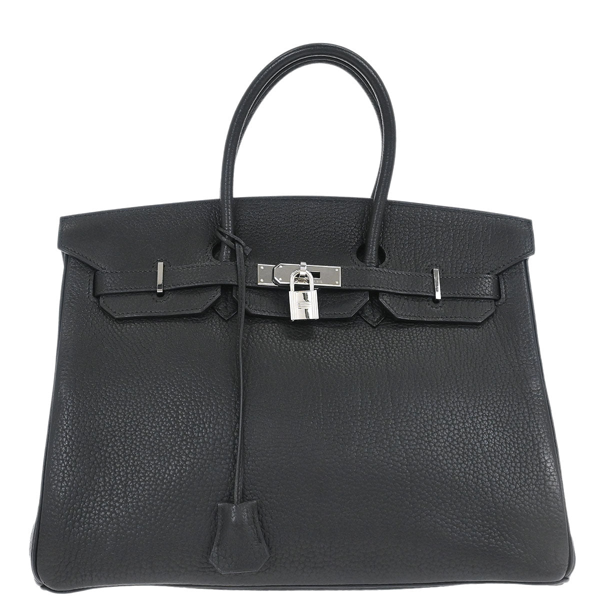 Hermes Black Togo Birkin 35 Handbag