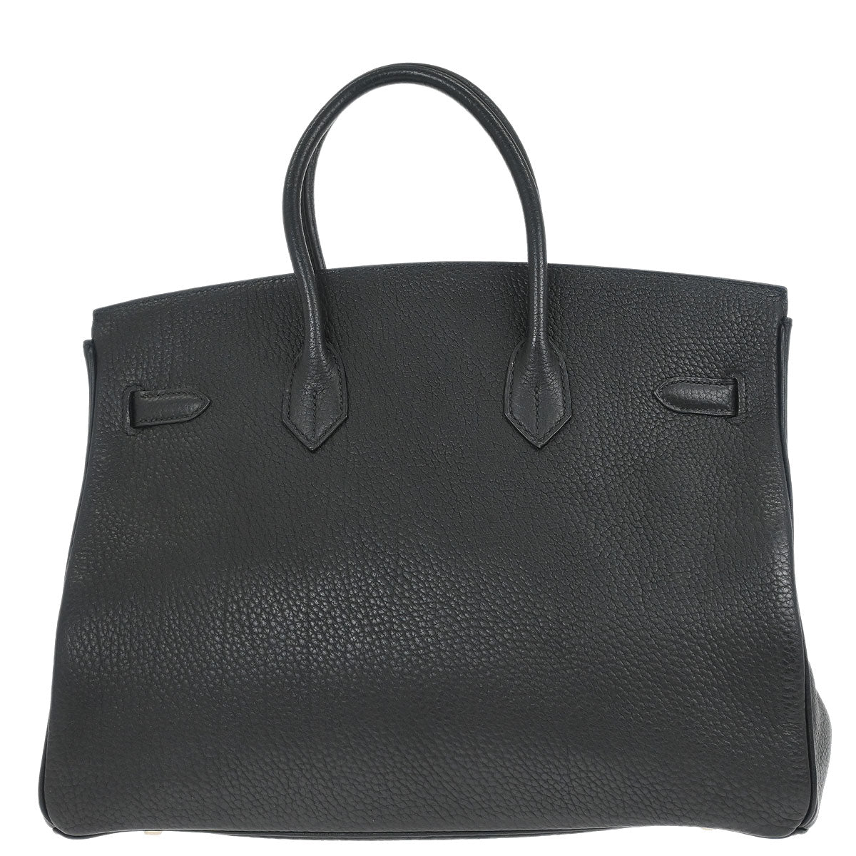 Hermes Black Togo Birkin 35 Handbag