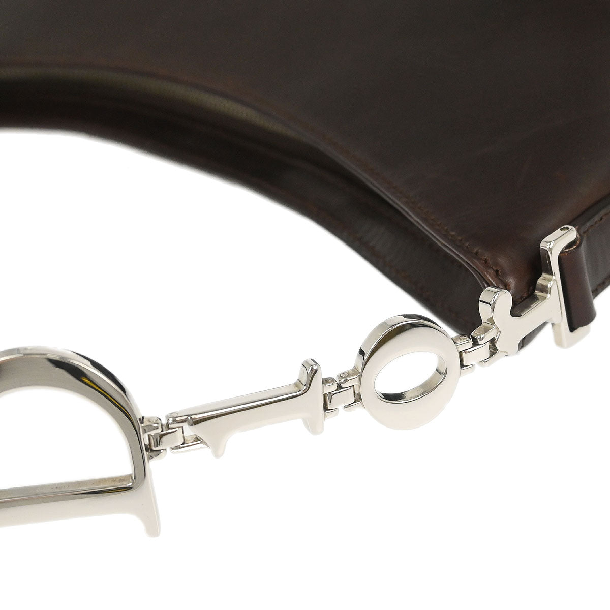 Christian Dior Brown Ballet Corset Handbag